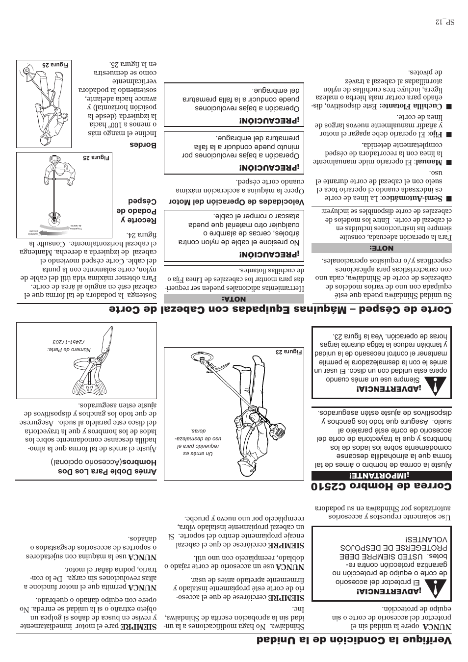 Shindaiwa 81704 User Manual | Page 29 / 40