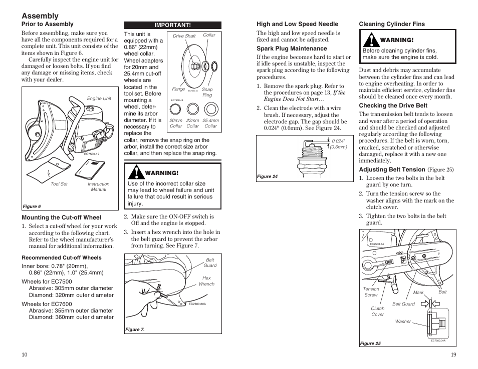 Assembly | Shindaiwa 68002-94310 User Manual | Page 10 / 14