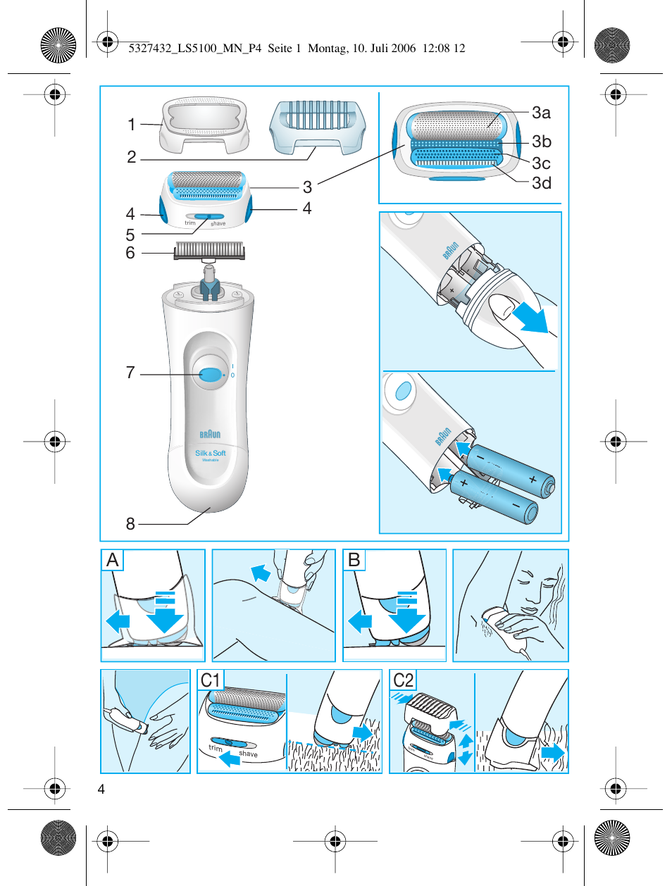 Braun LS 5100 User Manual | Page 3 / 66