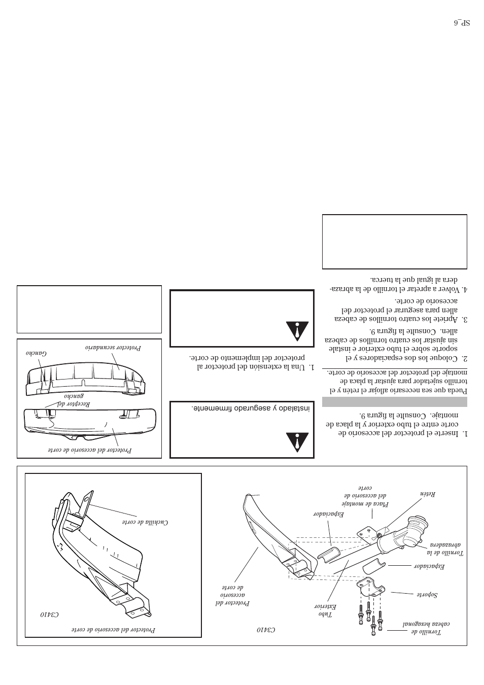 Ensamblaje | Shindaiwa 81359 User Manual | Page 35 / 40