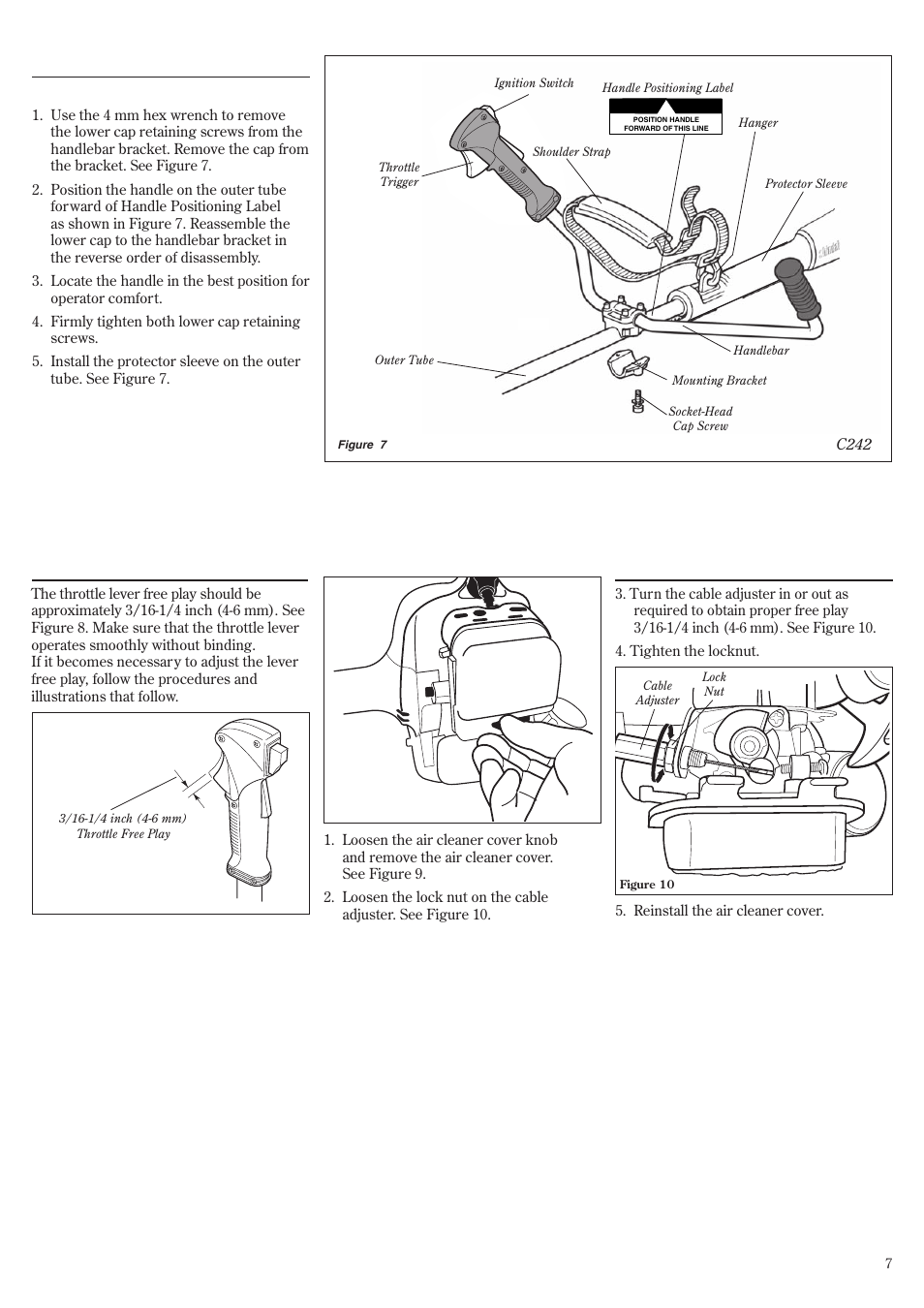 Adjustments, Assembly (continued) | Shindaiwa 81359 User Manual | Page 7 / 40