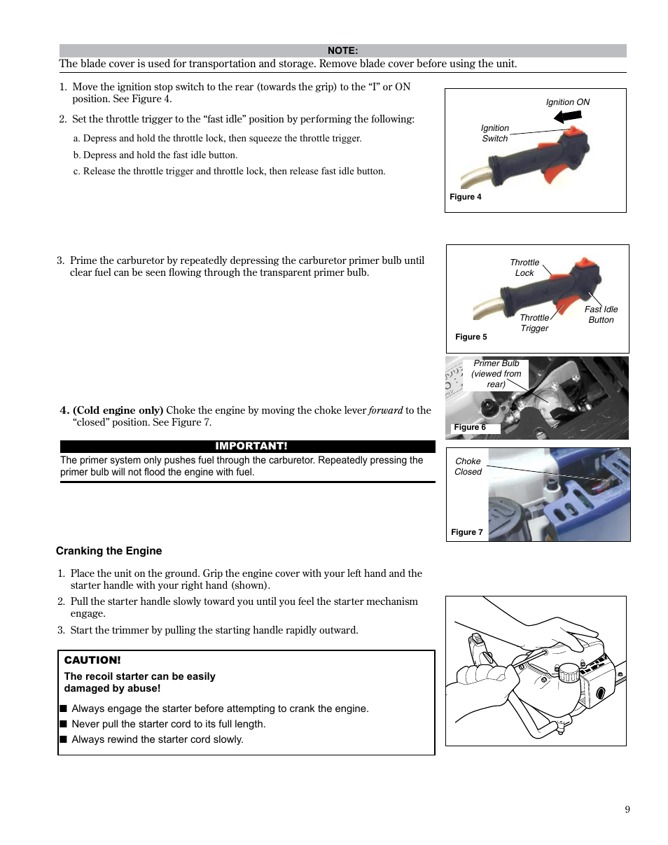 Shindaiwa X7502863000 User Manual | Page 9 / 24