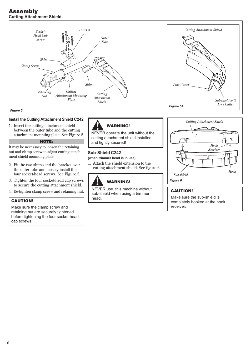 Assembly | Shindaiwa 81644 User Manual | Page 6 / 40