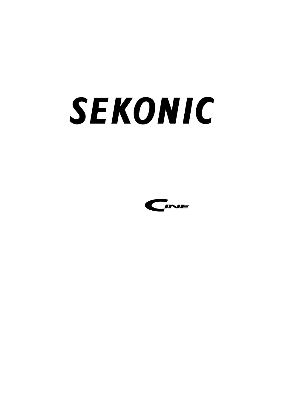 Sekonic L-758DR User Manual | 68 pages