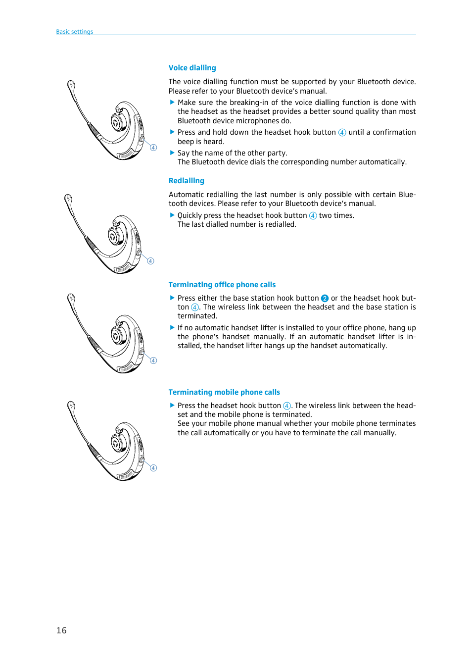 Sennheiser BW 900 User Manual | Page 16 / 28