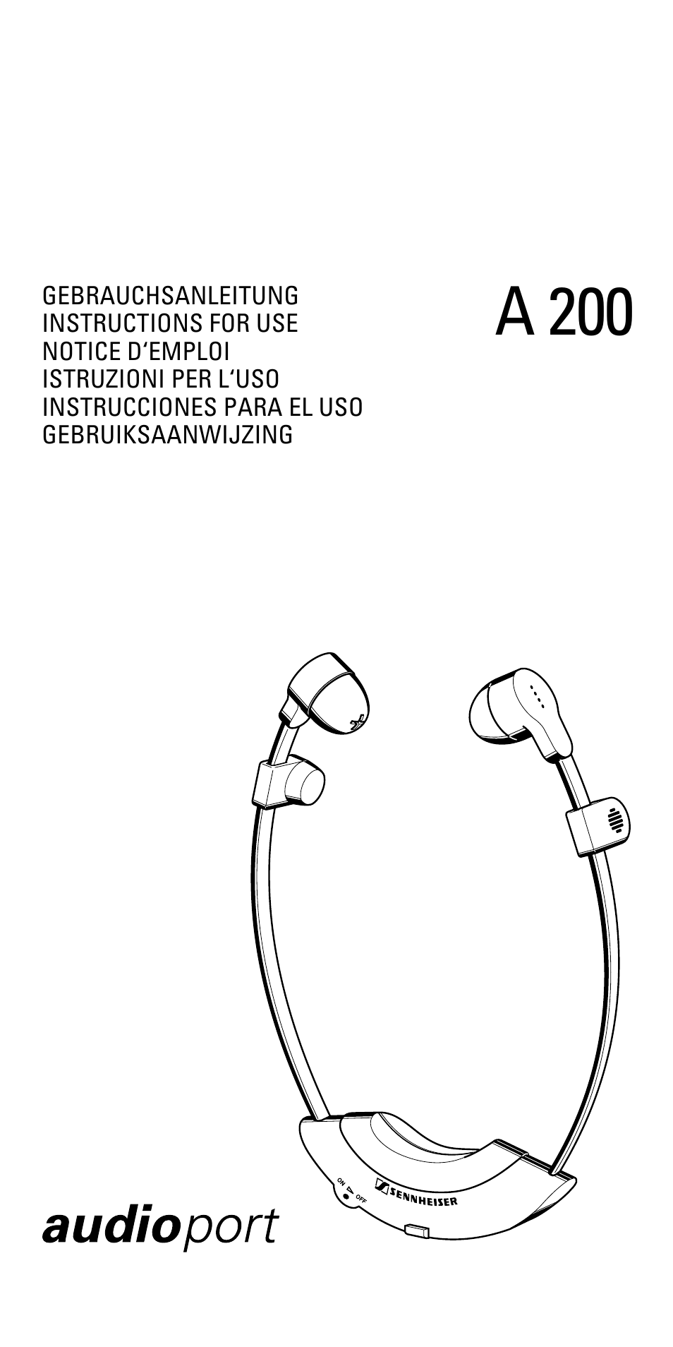 Sennheiser A200 User Manual | 39 pages