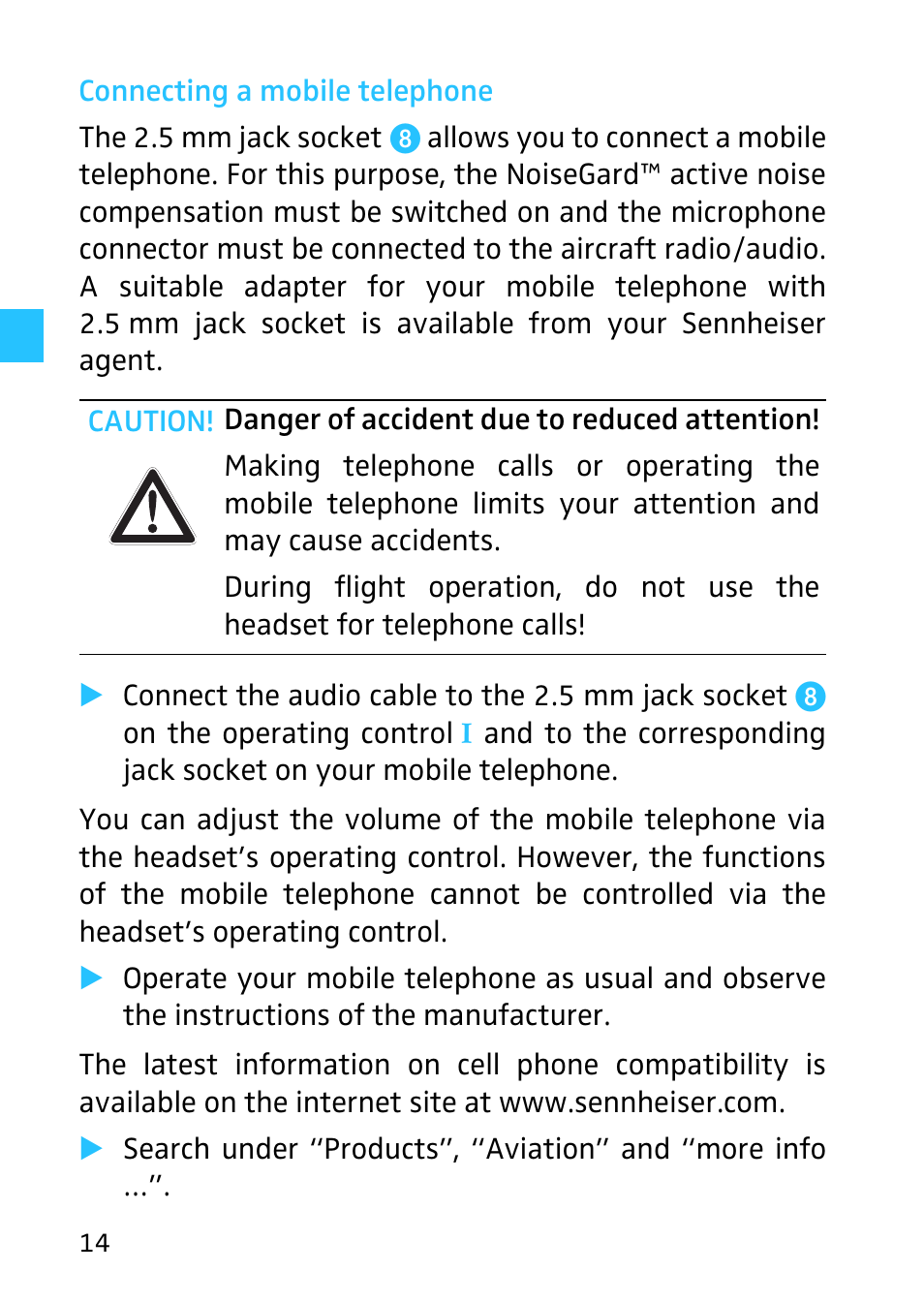 Sennheiser 502399 User Manual | Page 16 / 28