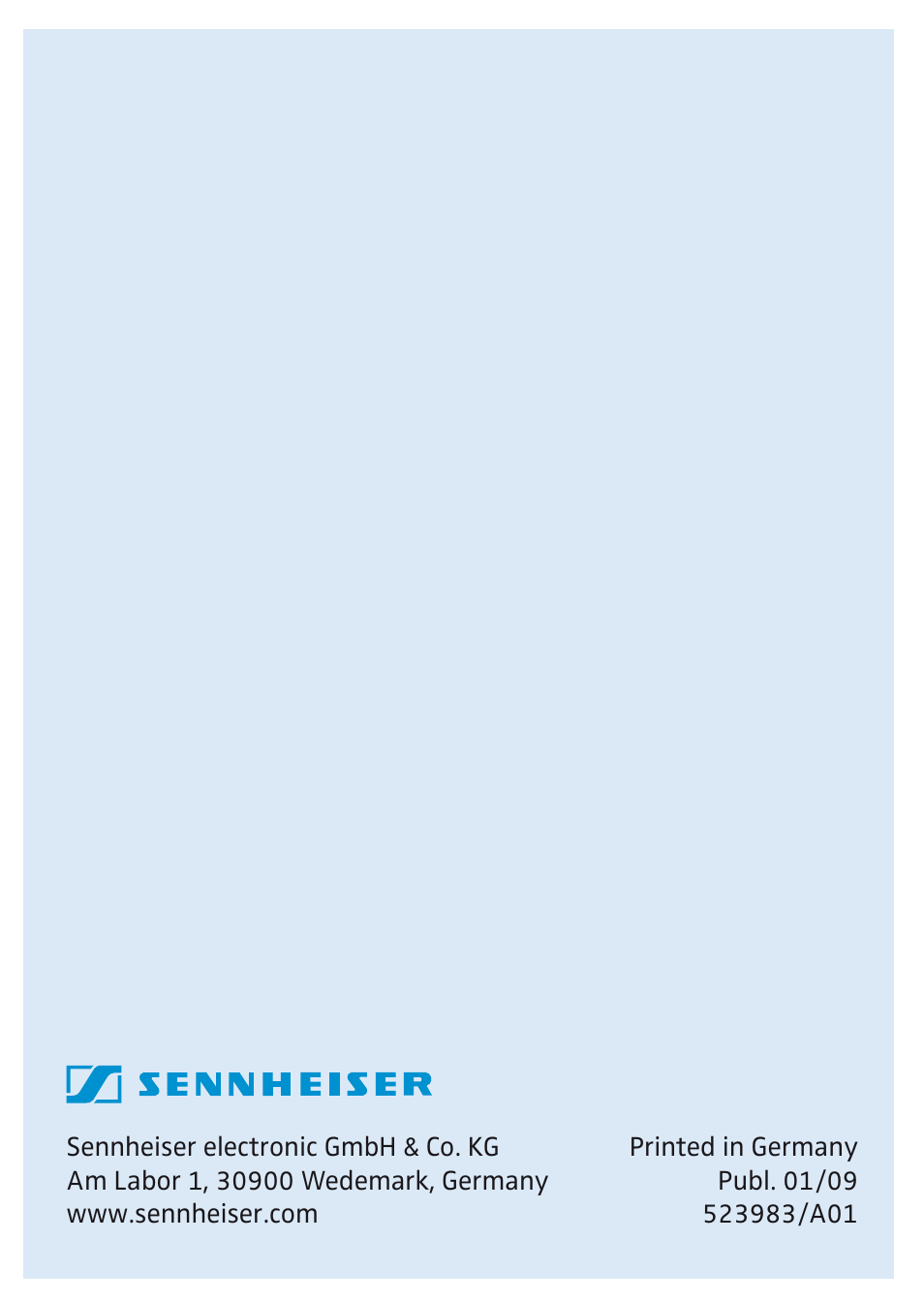 Sennheiser 502399 User Manual | Page 28 / 28