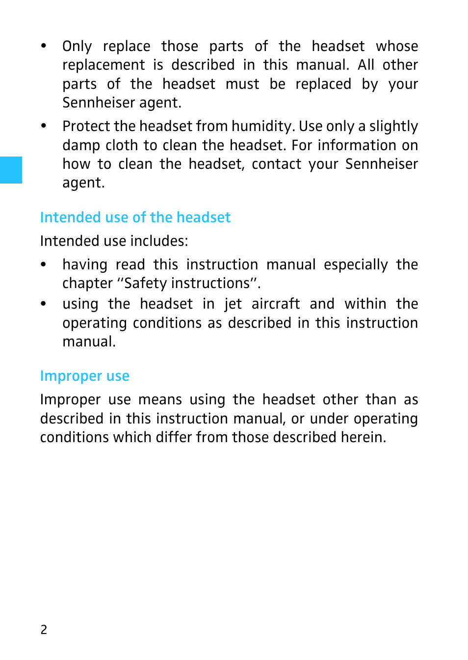 Sennheiser 502399 User Manual | Page 4 / 28