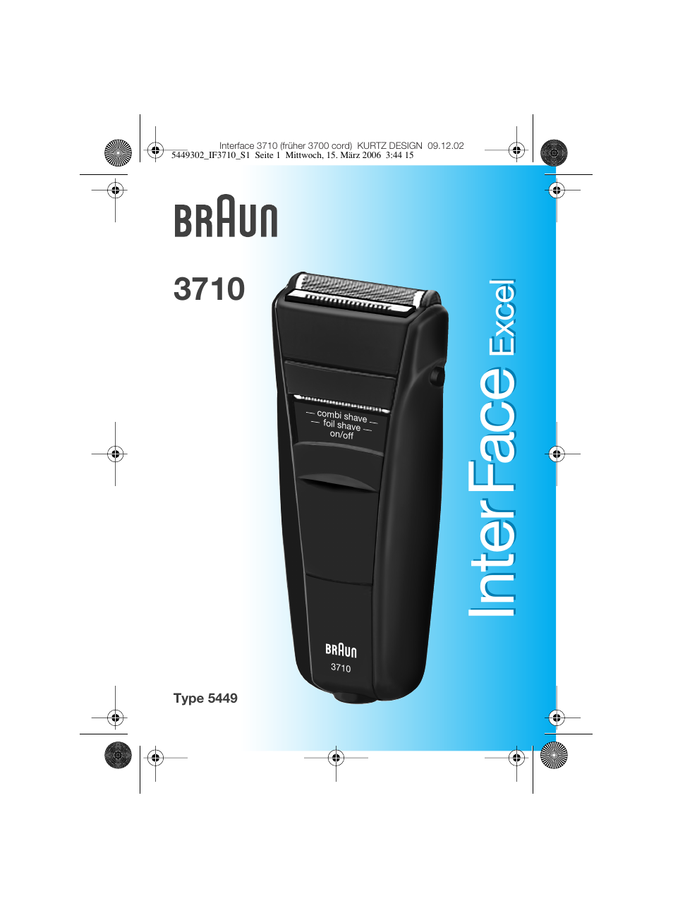 Braun 3710 User Manual | 41 pages