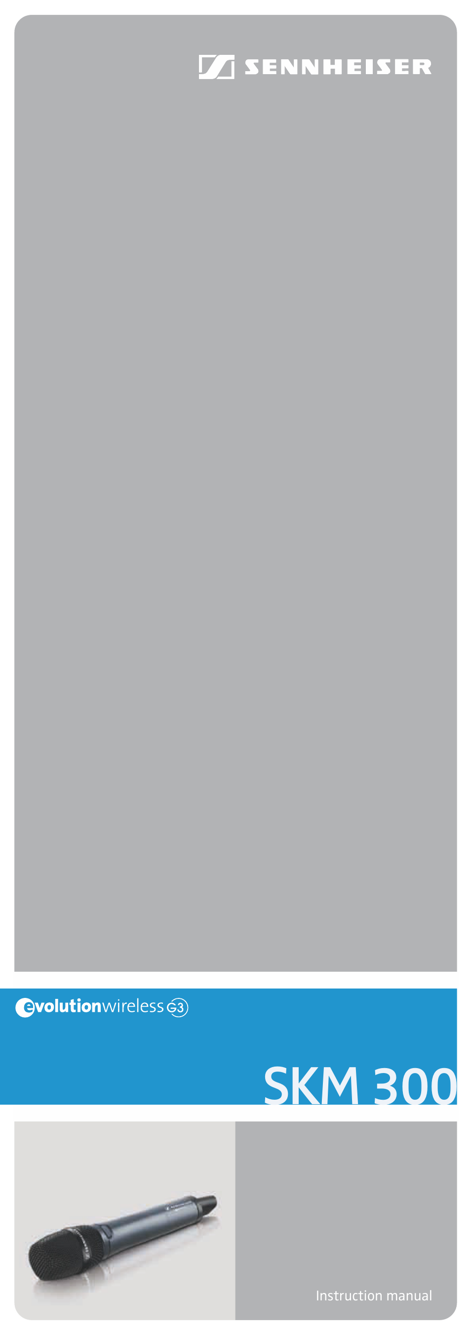 Sennheiser Evolution SKM 300 User Manual | 41 pages