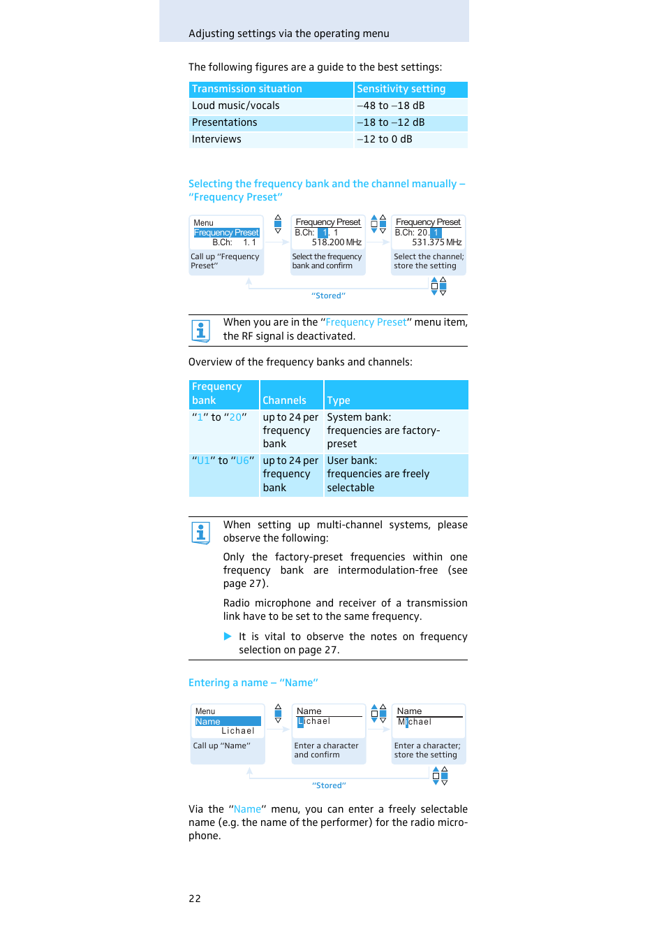 Sennheiser Evolution SKM 300 User Manual | Page 23 / 41