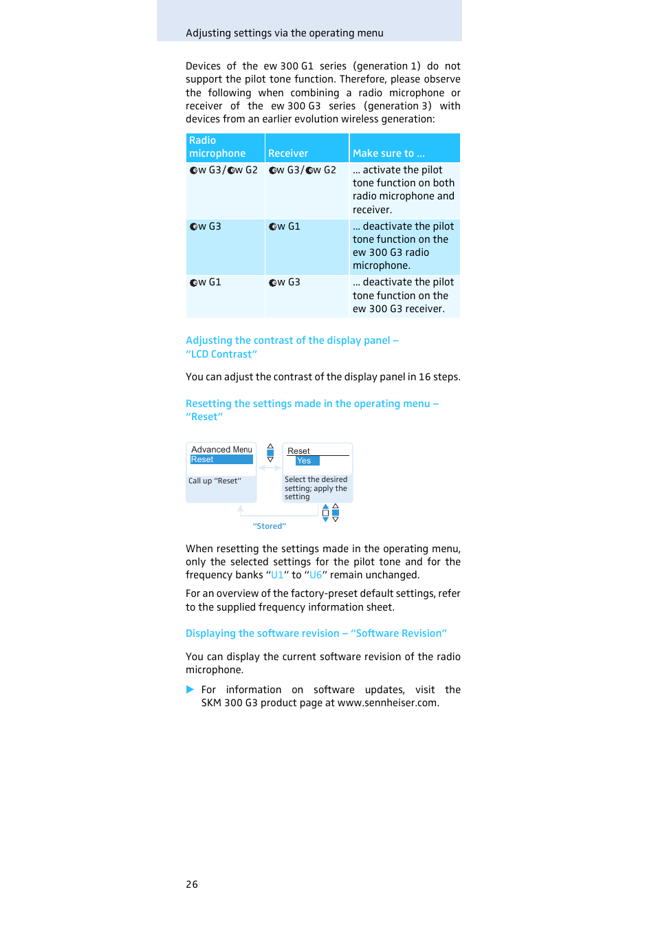 Sennheiser Evolution SKM 300 User Manual | Page 27 / 41