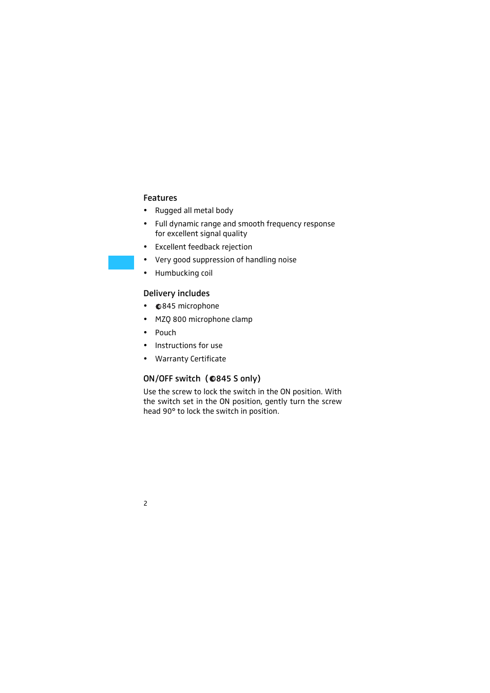 Sennheiser THREEPACK- User Manual | Page 3 / 10