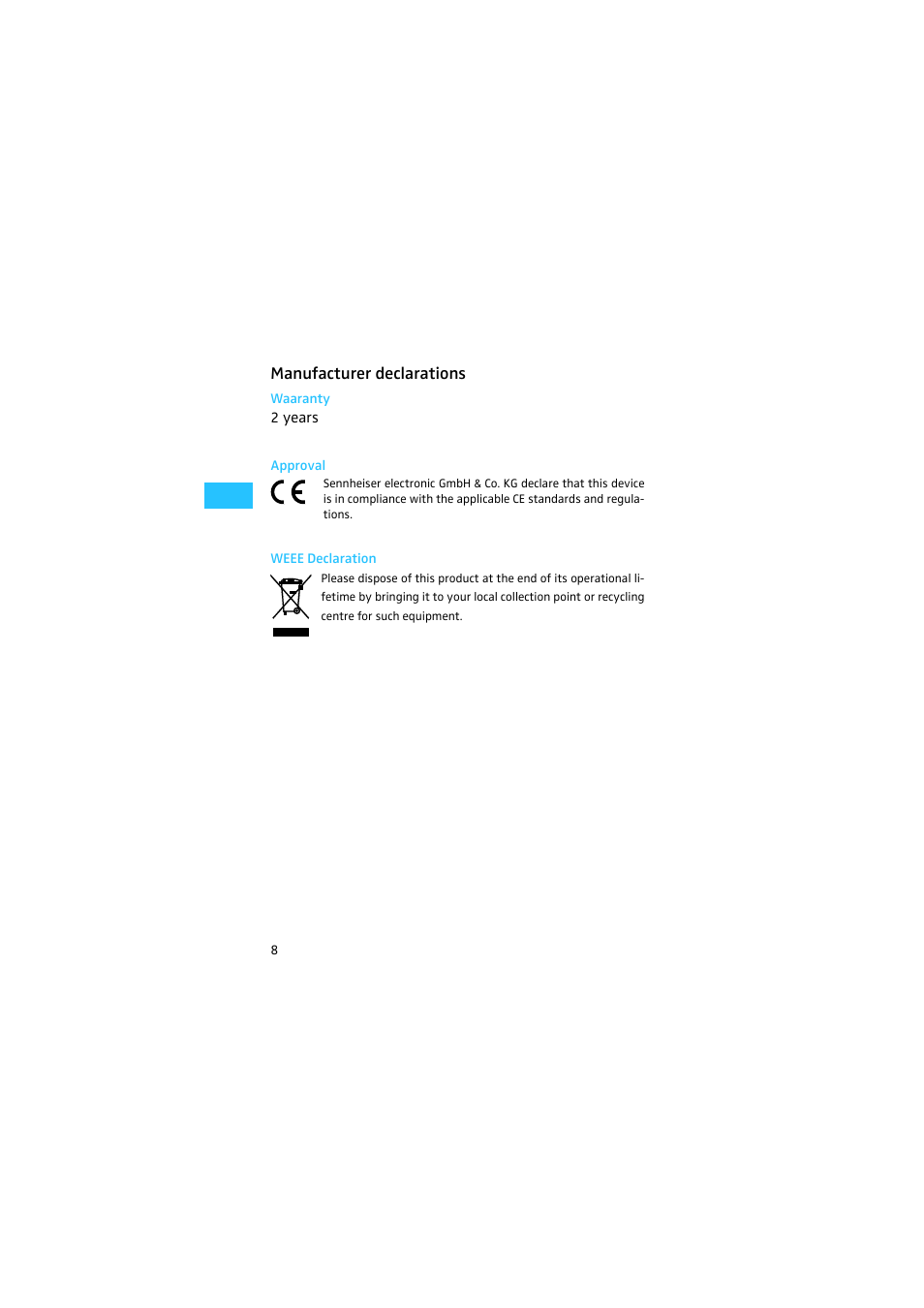 Sennheiser THREEPACK- User Manual | Page 9 / 10