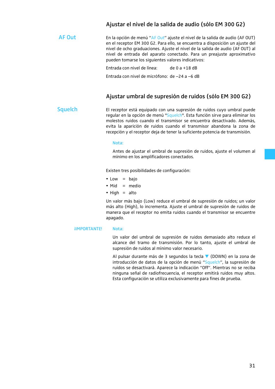 Sennheiser EW 300 G2 User Manual | Page 166 / 180