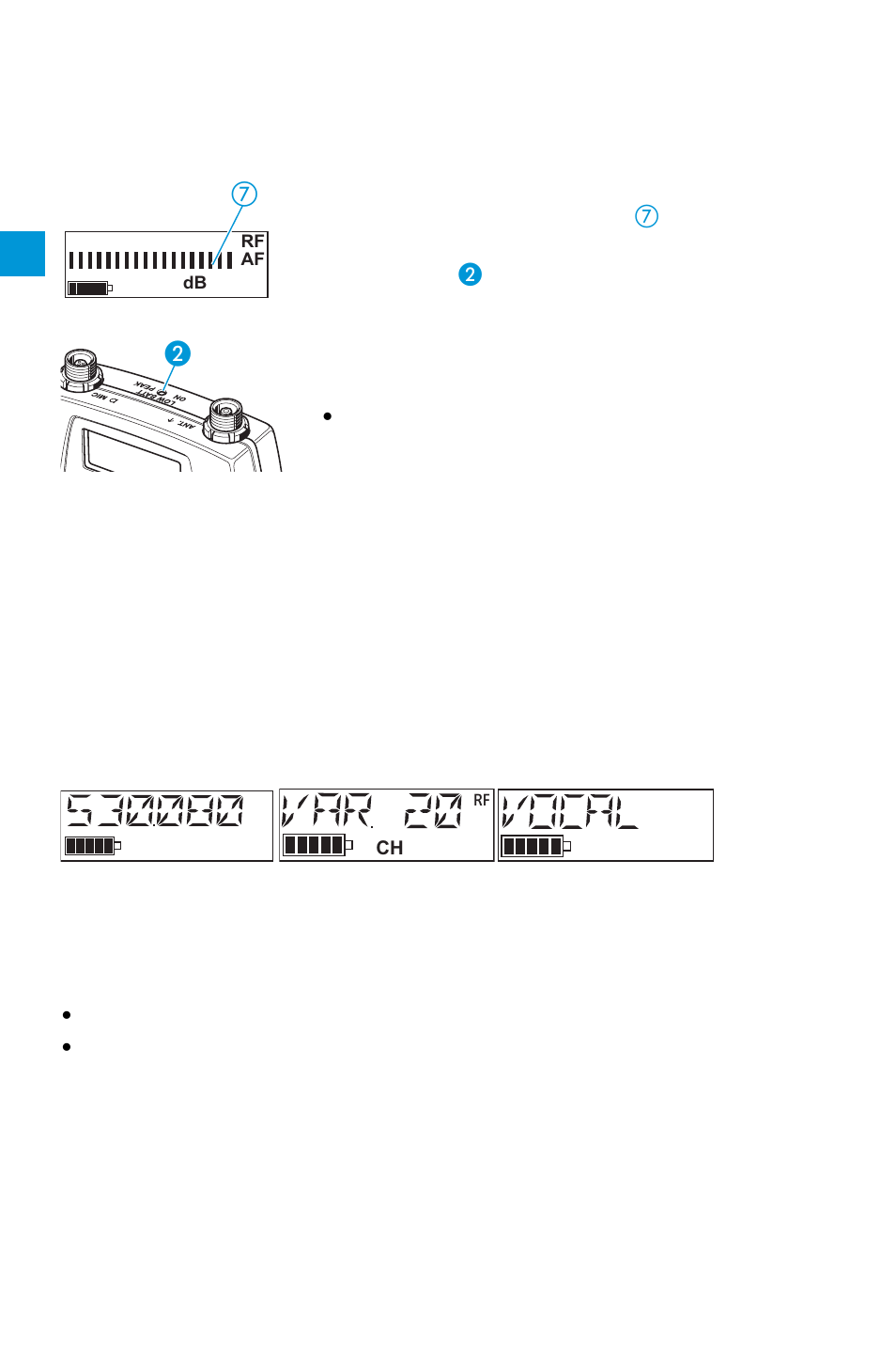 Adjusting the microphone sensitivity - atten, Adjusting the bass roll-off frequency - lowcut, Selecting the standard display - view | Adjusting the microphone sensitivity – atten, Adjusting the bass roll-off frequency – lowcut, Selecting the standard display – view | Sennheiser SK 5212 User Manual | Page 25 / 33