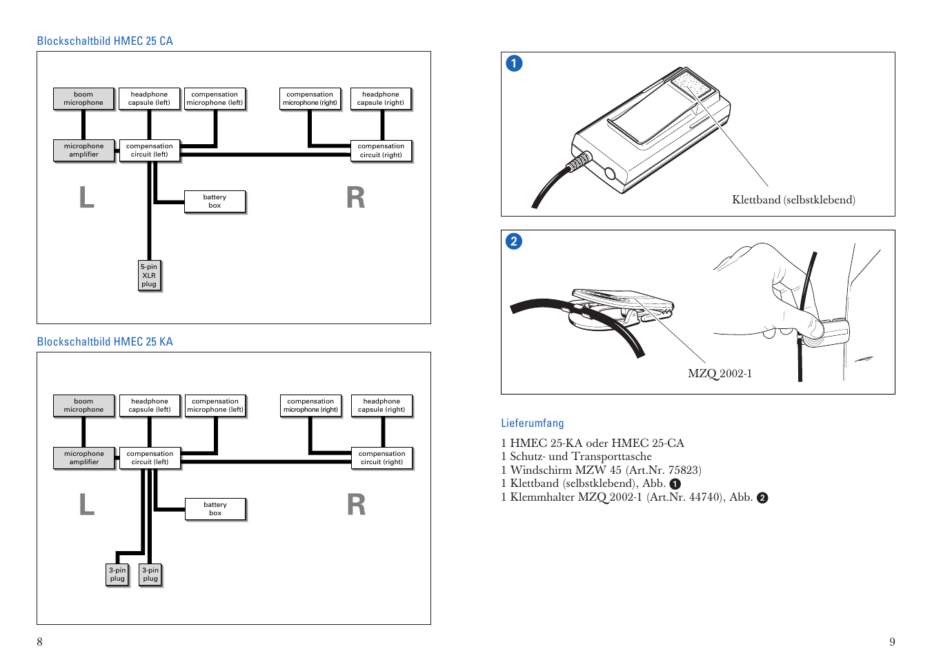 Sennheiser HMEC 25-KA User Manual | Page 5 / 27