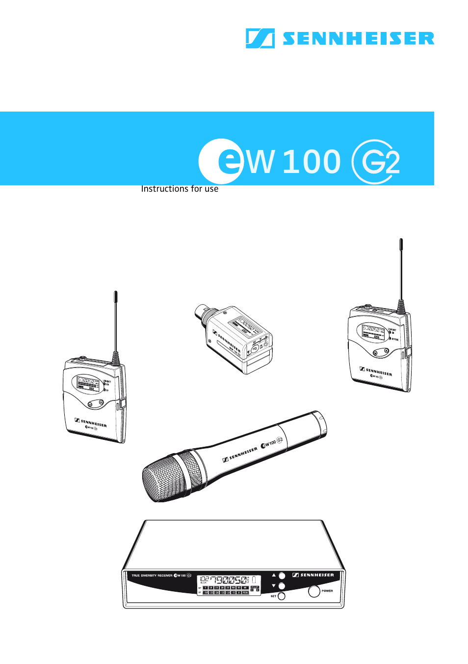 Sennheiser EW100 G2 User Manual | 47 pages