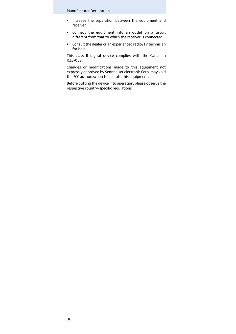 Sennheiser SK 300 User Manual | Page 37 / 41