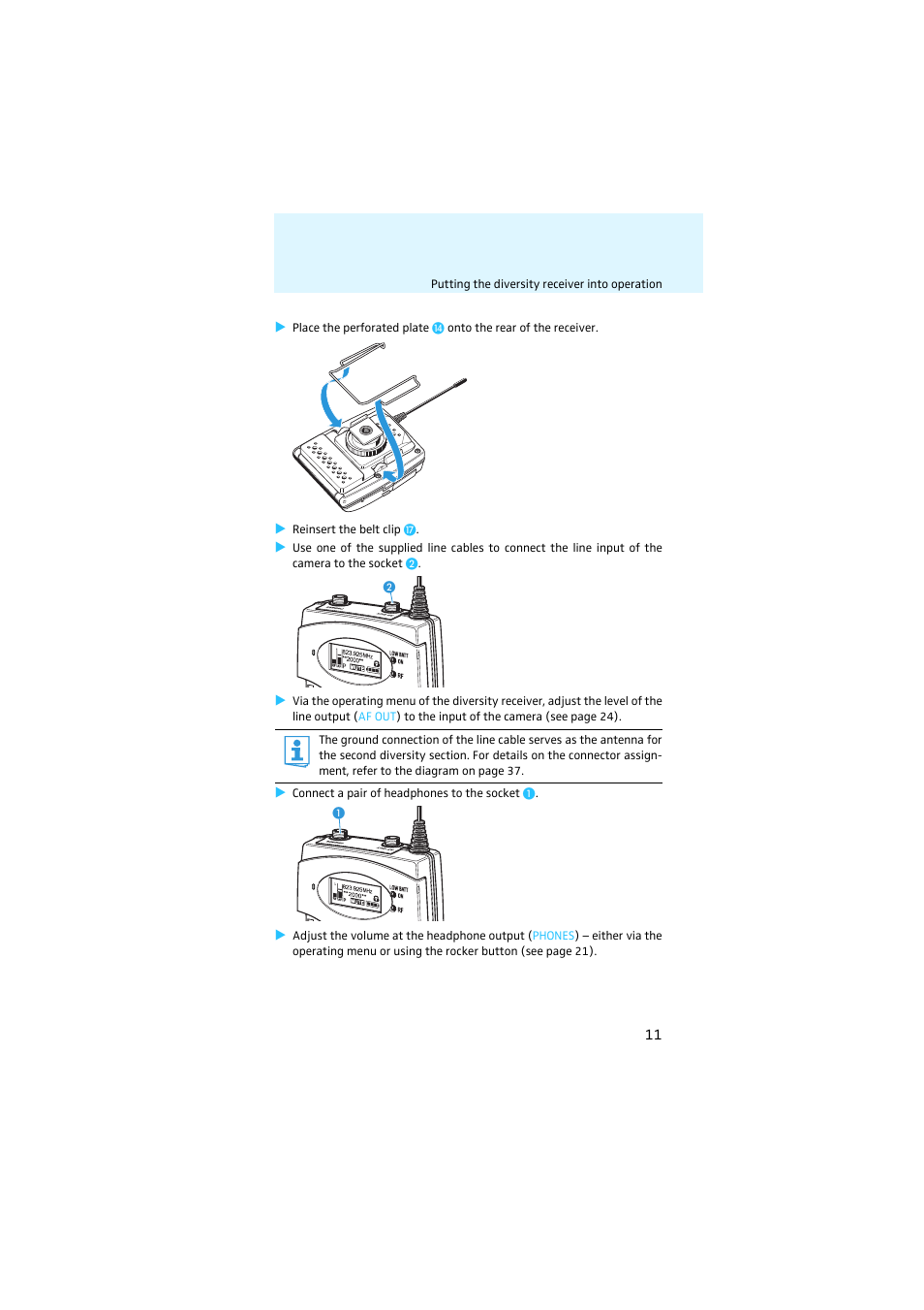 Sennheiser EK 2000 User Manual | Page 12 / 43