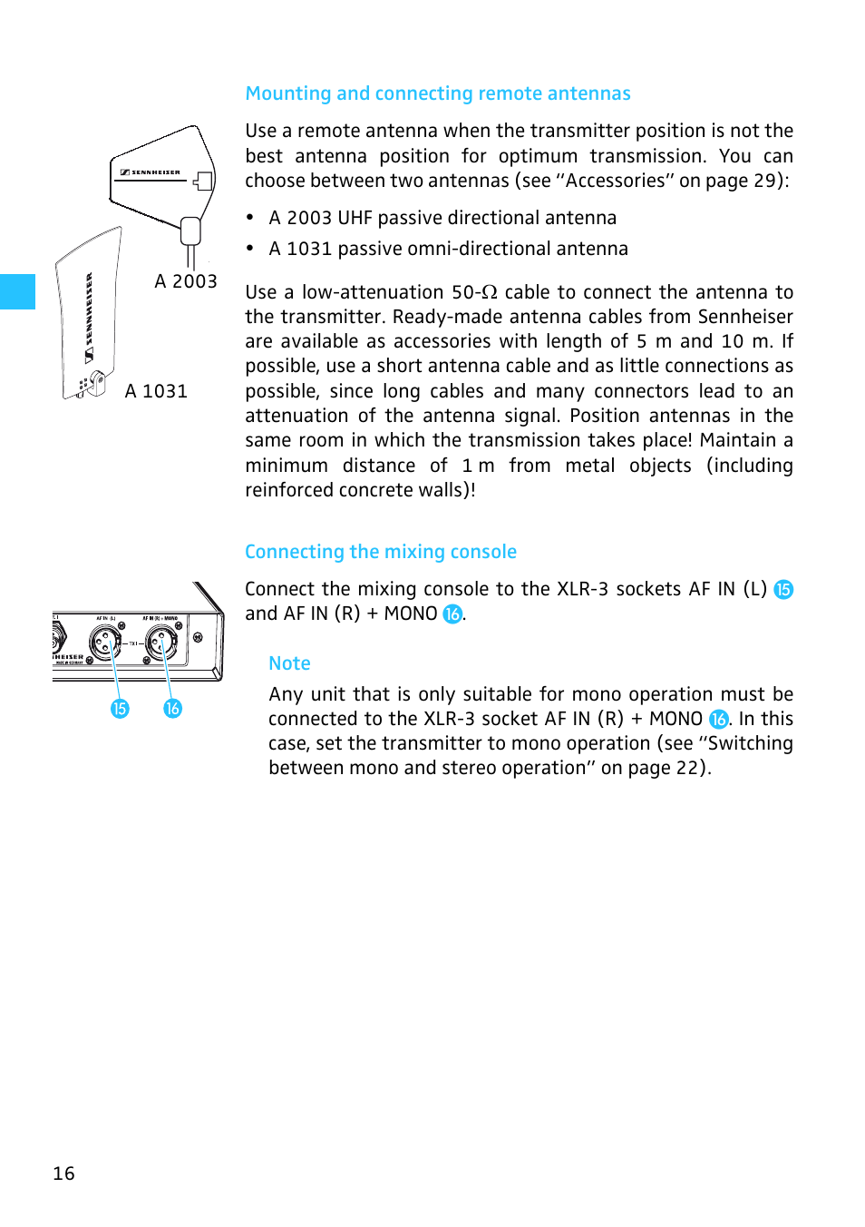 Sennheiser SR 3254 User Manual | Page 17 / 32