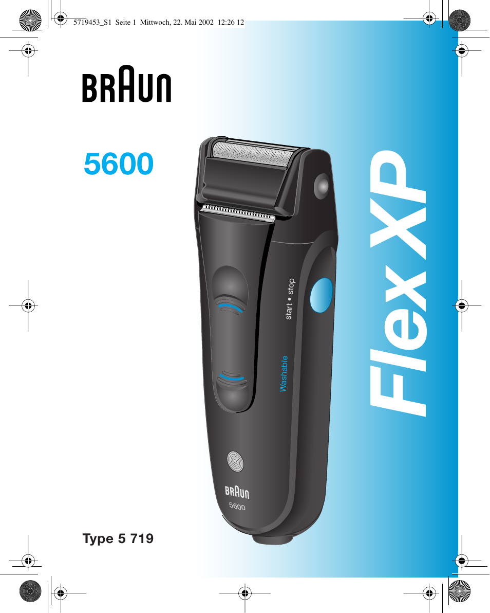 Braun 5600 User Manual | 32 pages