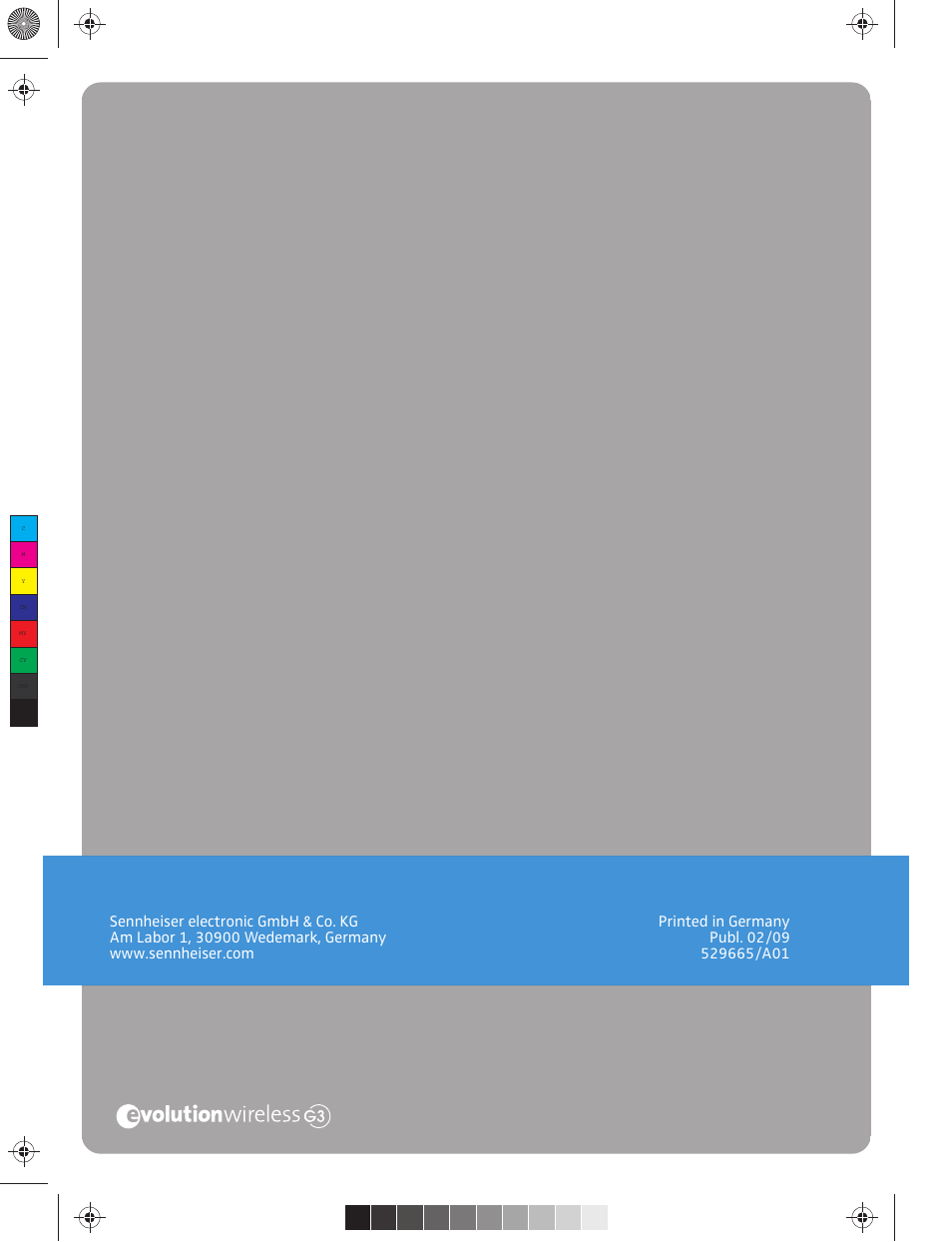 Sennheiser EM500 User Manual | Page 64 / 64
