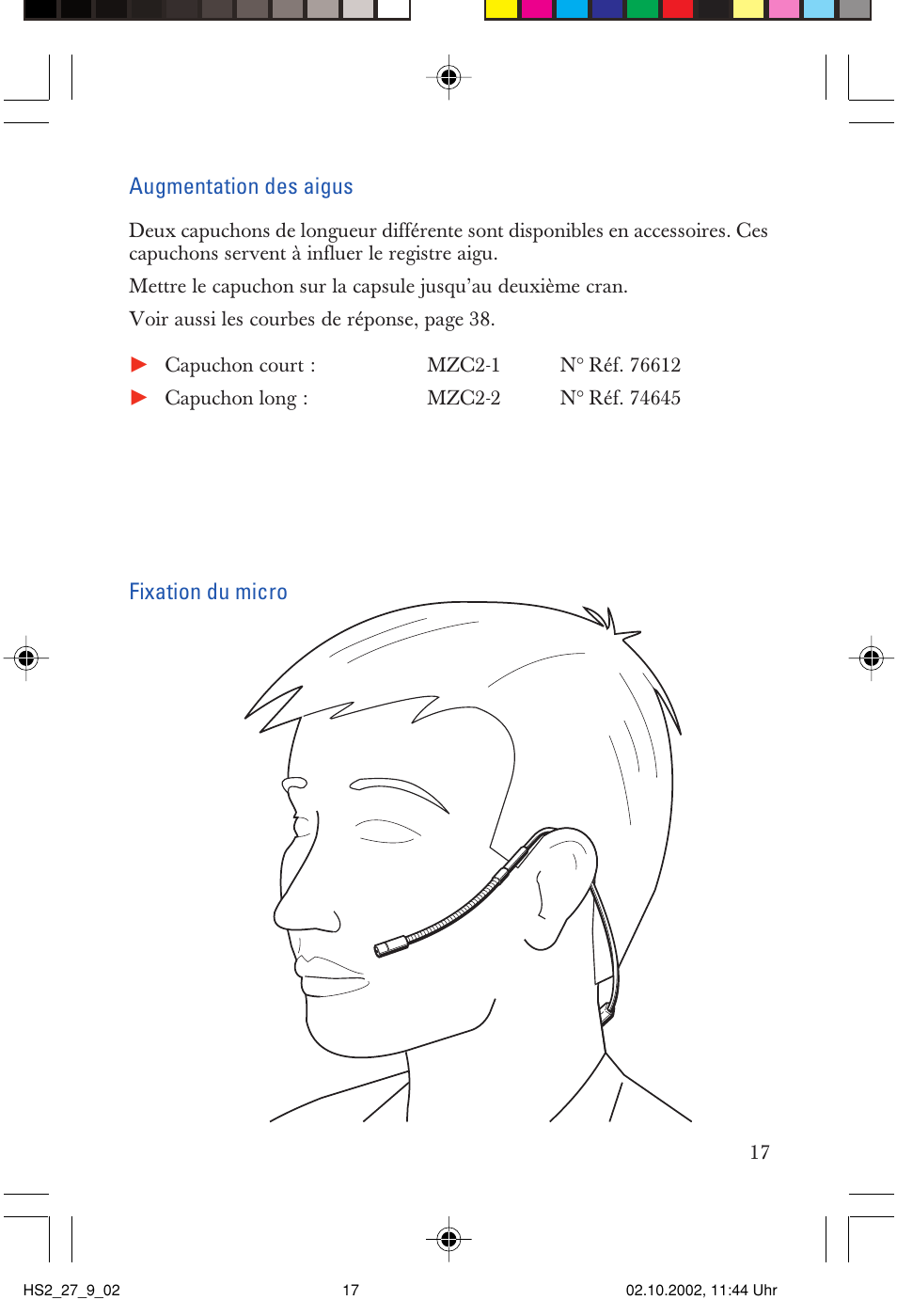 Sennheiser SP2265FC User Manual | Page 17 / 40