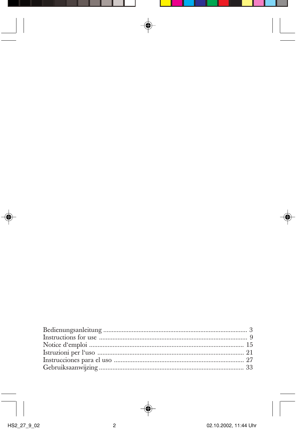 Sennheiser SP2265FC User Manual | Page 2 / 40