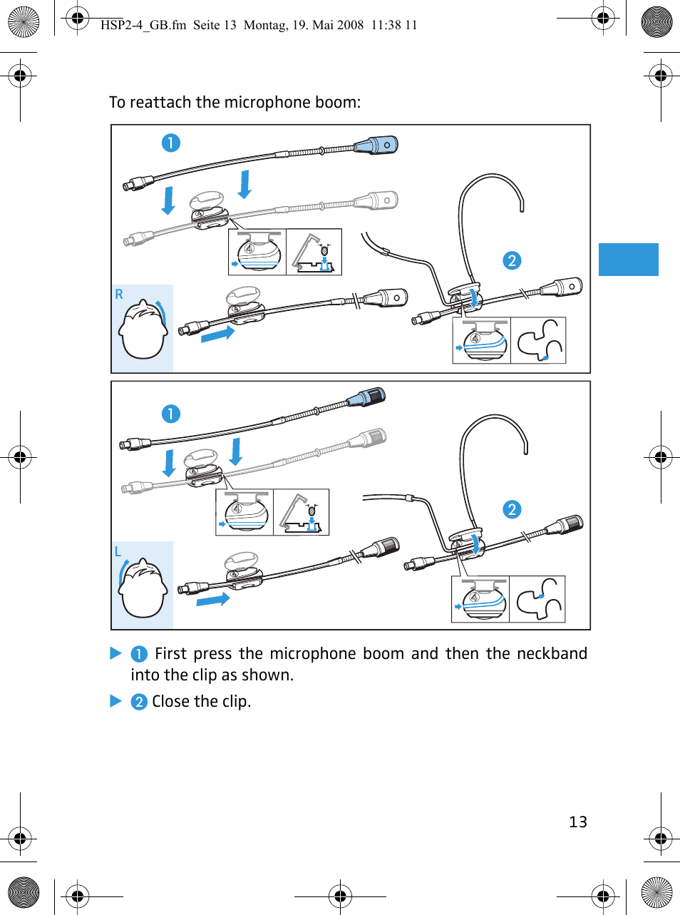 Sennheiser HSP 4  EN User Manual | Page 14 / 29