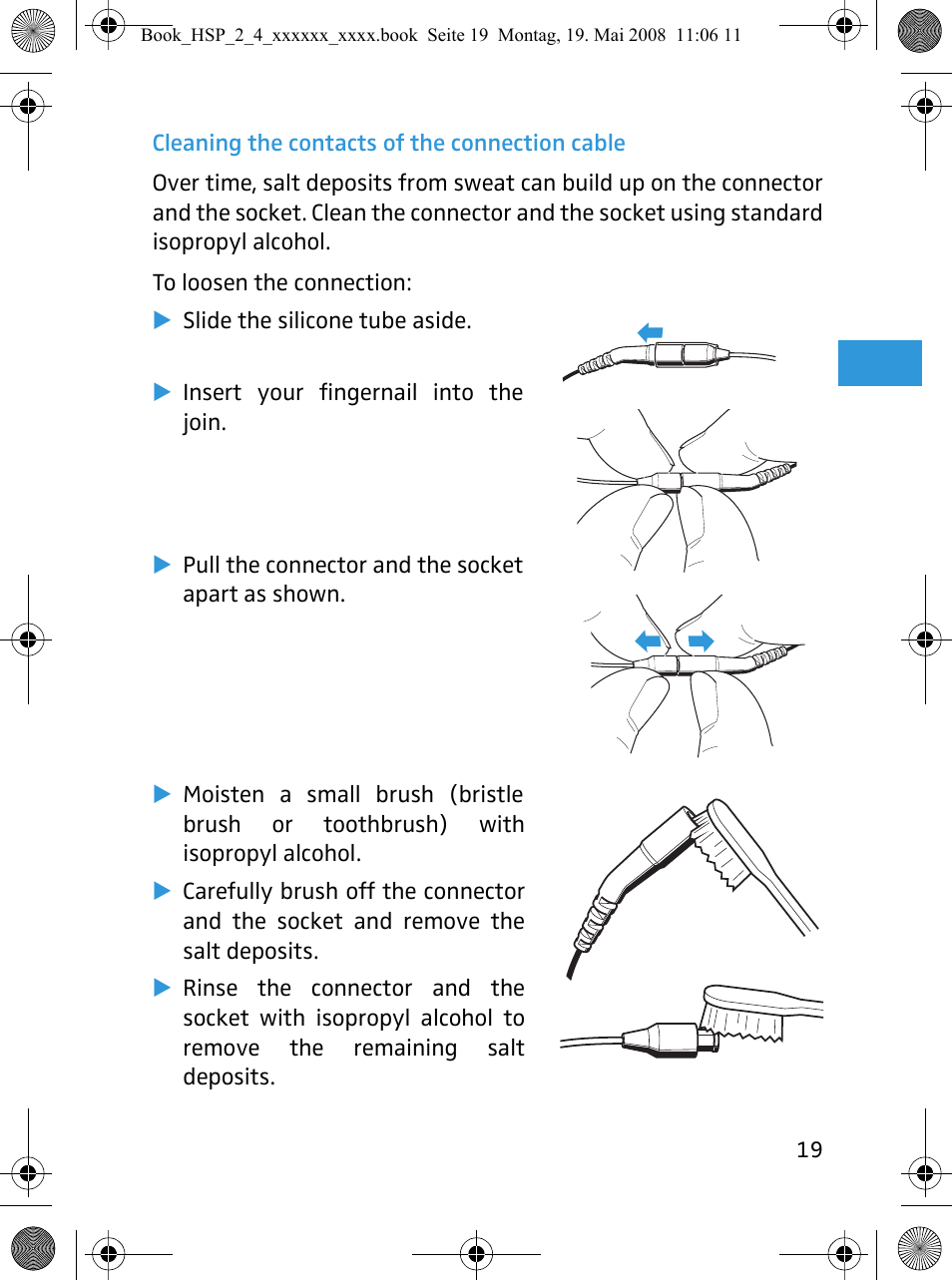 Sennheiser HSP 4  EN User Manual | Page 20 / 29