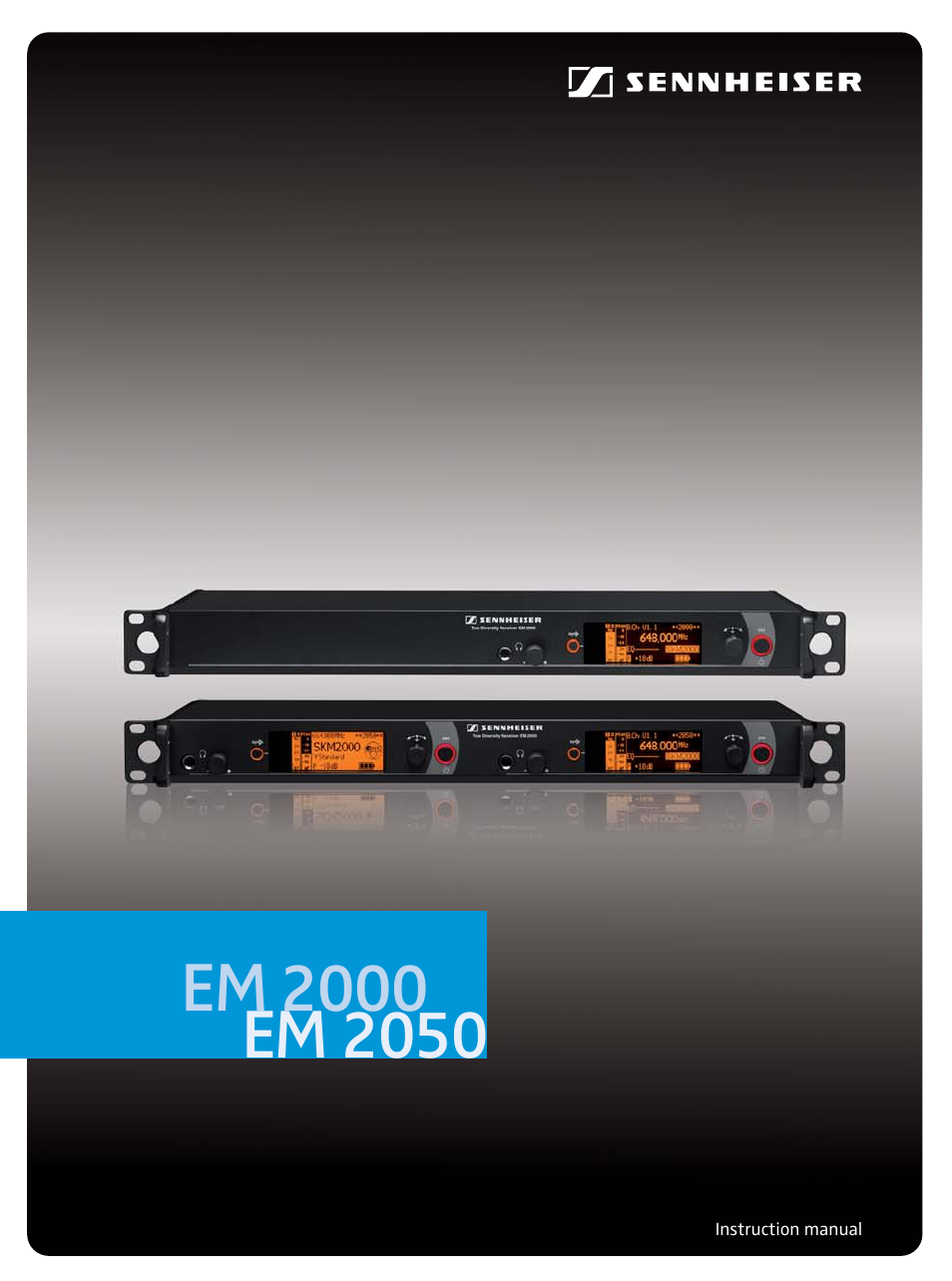 Sennheiser Rack-mount Receivers EM 2050 User Manual | 44 pages