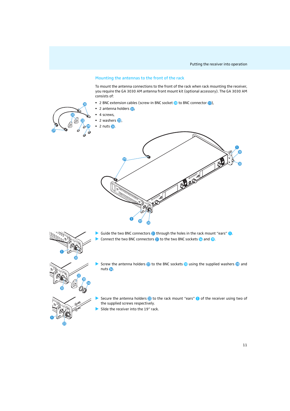 Sennheiser Rack-mount Receivers EM 2050 User Manual | Page 12 / 44