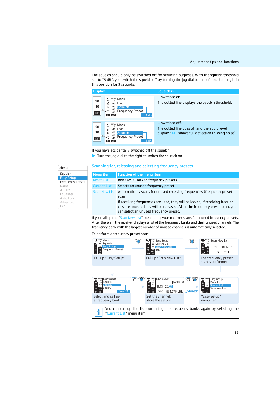 Sennheiser Rack-mount Receivers EM 2050 User Manual | Page 24 / 44