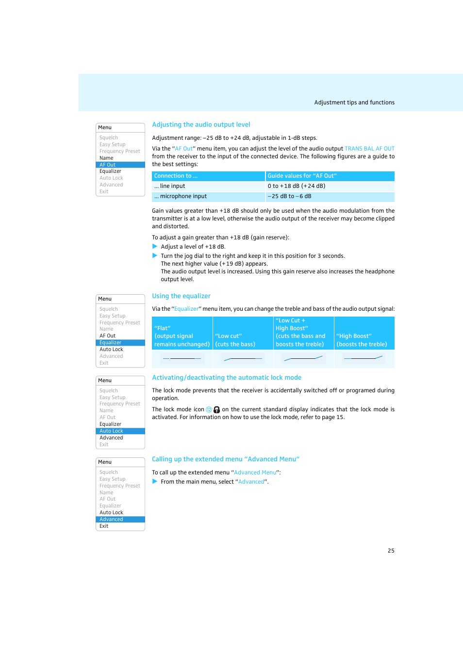 Sennheiser Rack-mount Receivers EM 2050 User Manual | Page 26 / 44