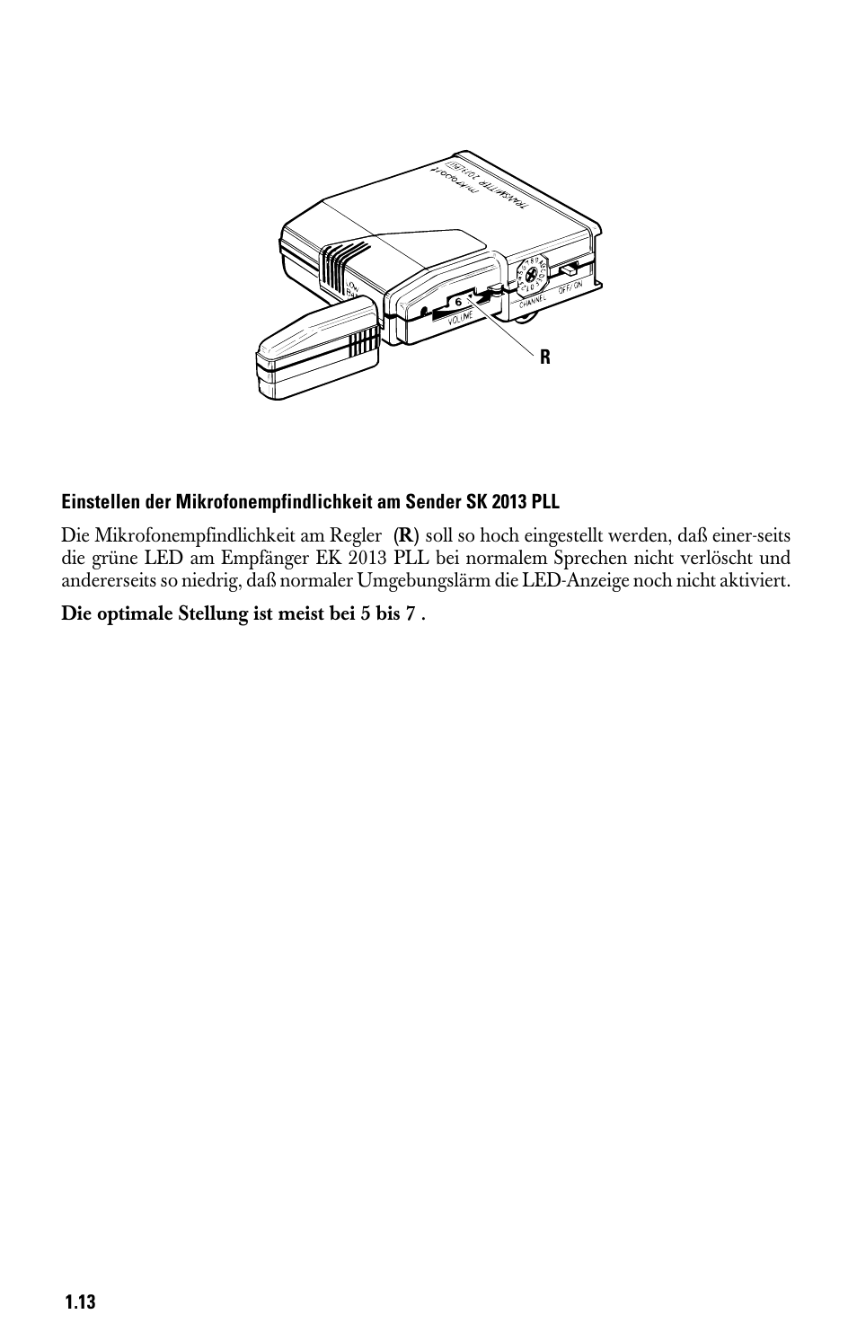 Sennheiser System 2013 PLL User Manual | Page 14 / 69