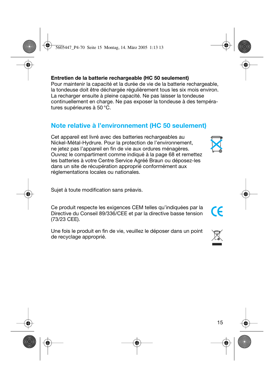 Braun 8595 User Manual | Page 15 / 70