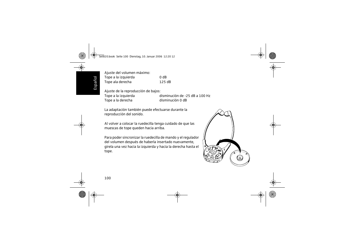 Sennheiser Set 820 User Manual | Page 100 / 148