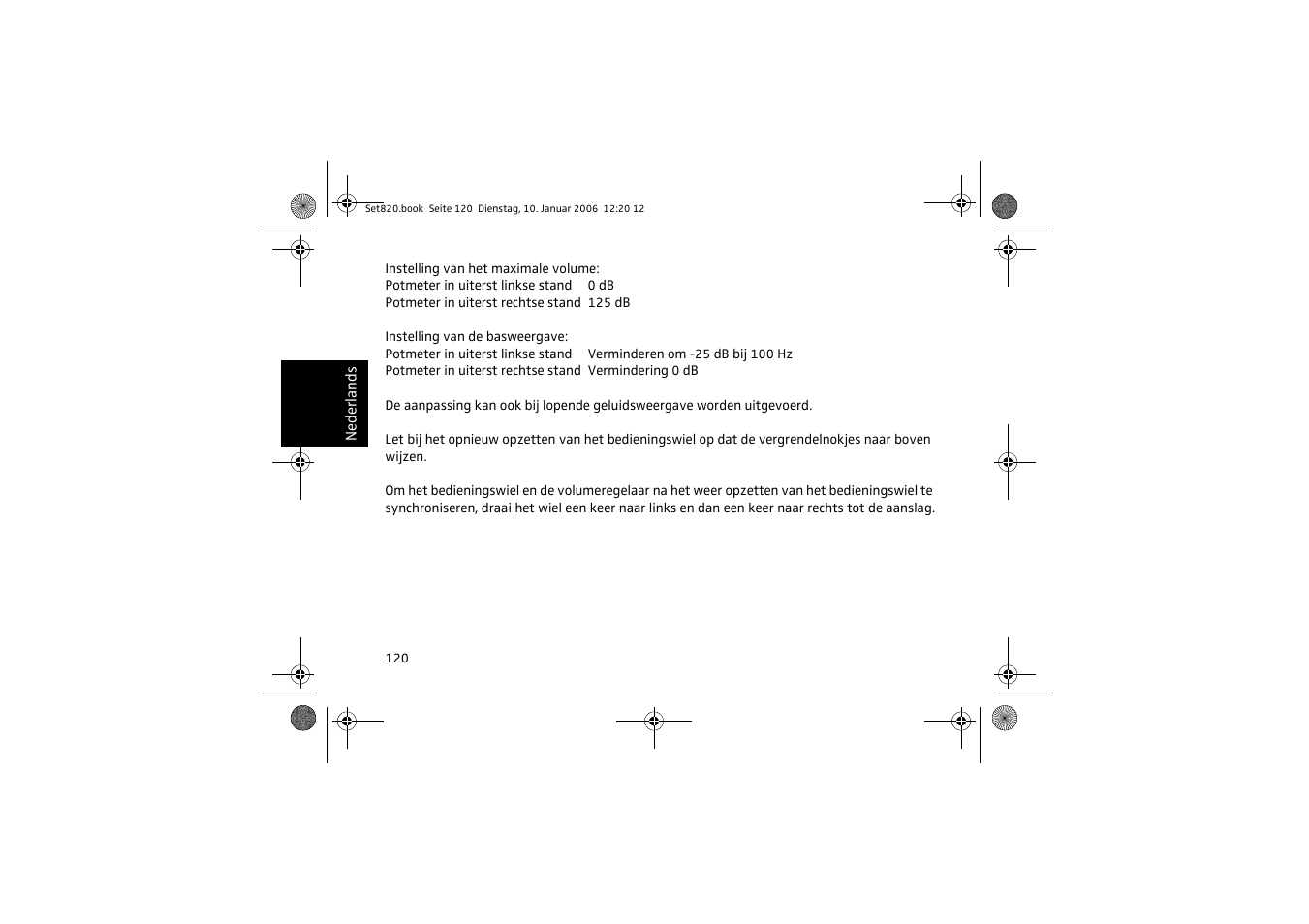 Sennheiser Set 820 User Manual | Page 120 / 148