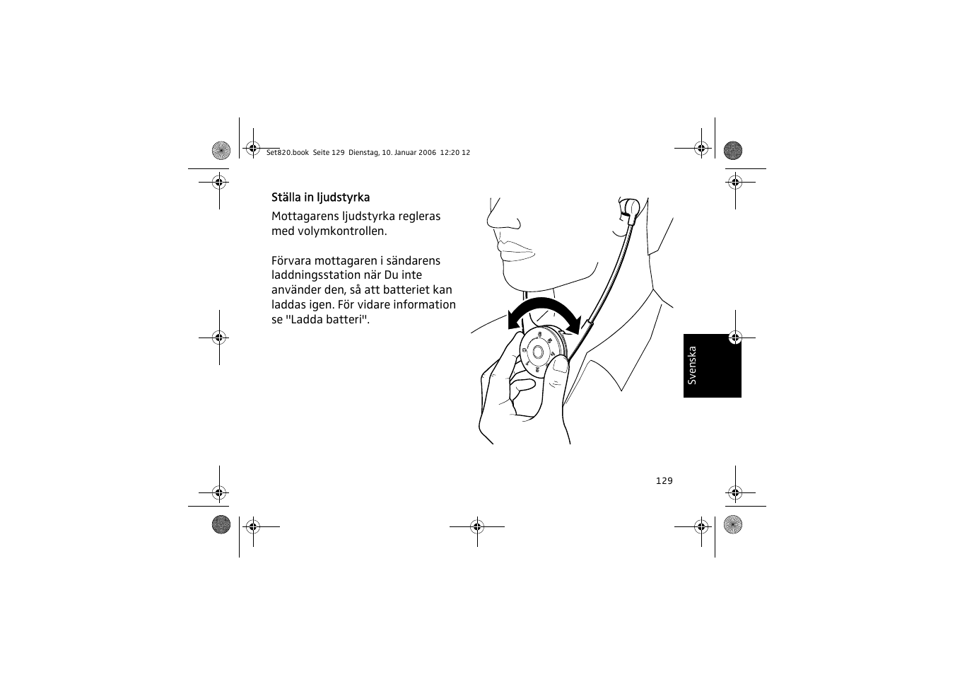 Sennheiser Set 820 User Manual | Page 129 / 148