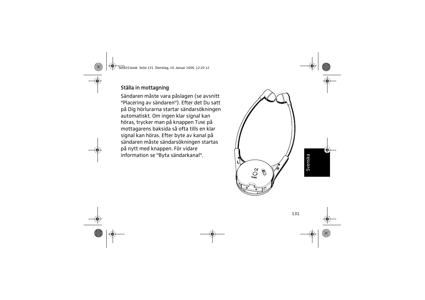 Sennheiser Set 820 User Manual | Page 131 / 148