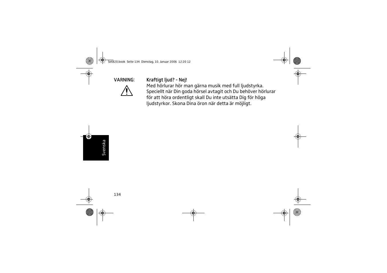 Sennheiser Set 820 User Manual | Page 134 / 148