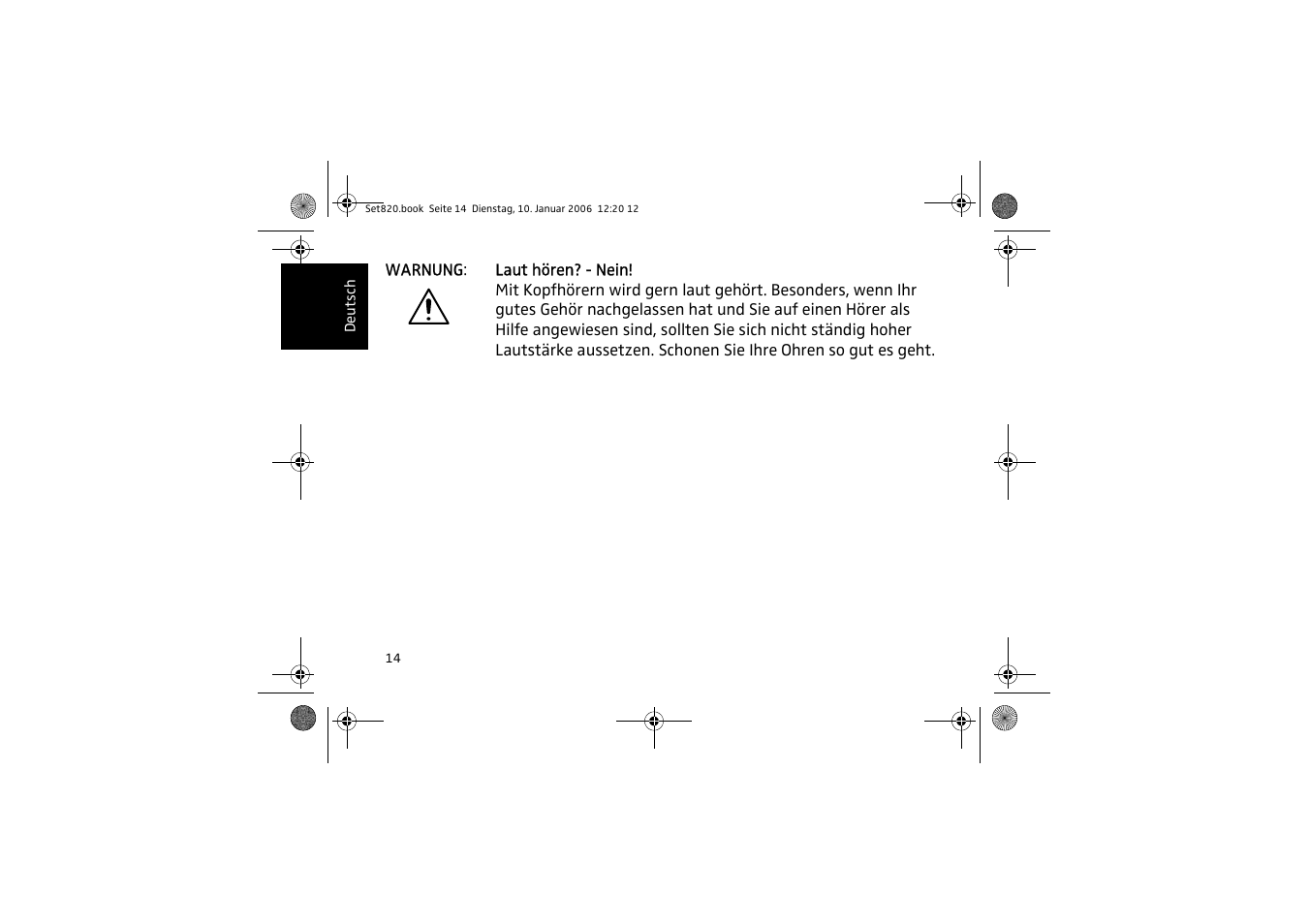 Sennheiser Set 820 User Manual | Page 14 / 148
