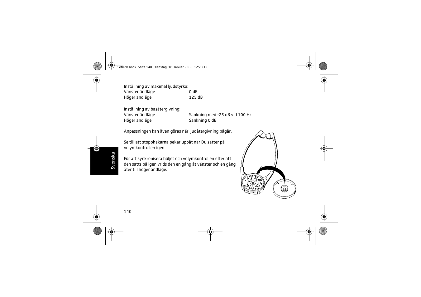 Sennheiser Set 820 User Manual | Page 140 / 148