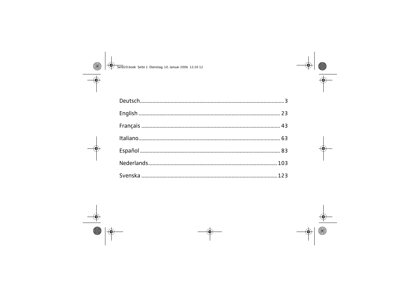 Sennheiser Set 820 User Manual | Page 2 / 148