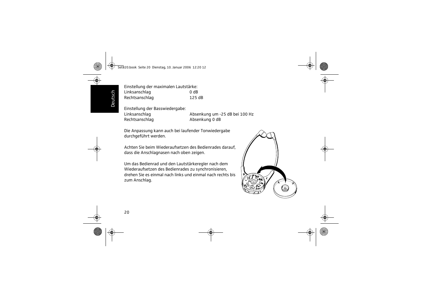 Sennheiser Set 820 User Manual | Page 20 / 148