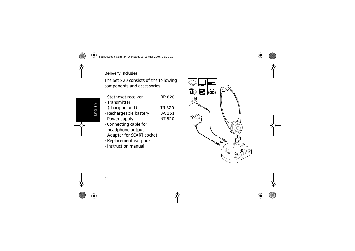 Sennheiser Set 820 User Manual | Page 24 / 148