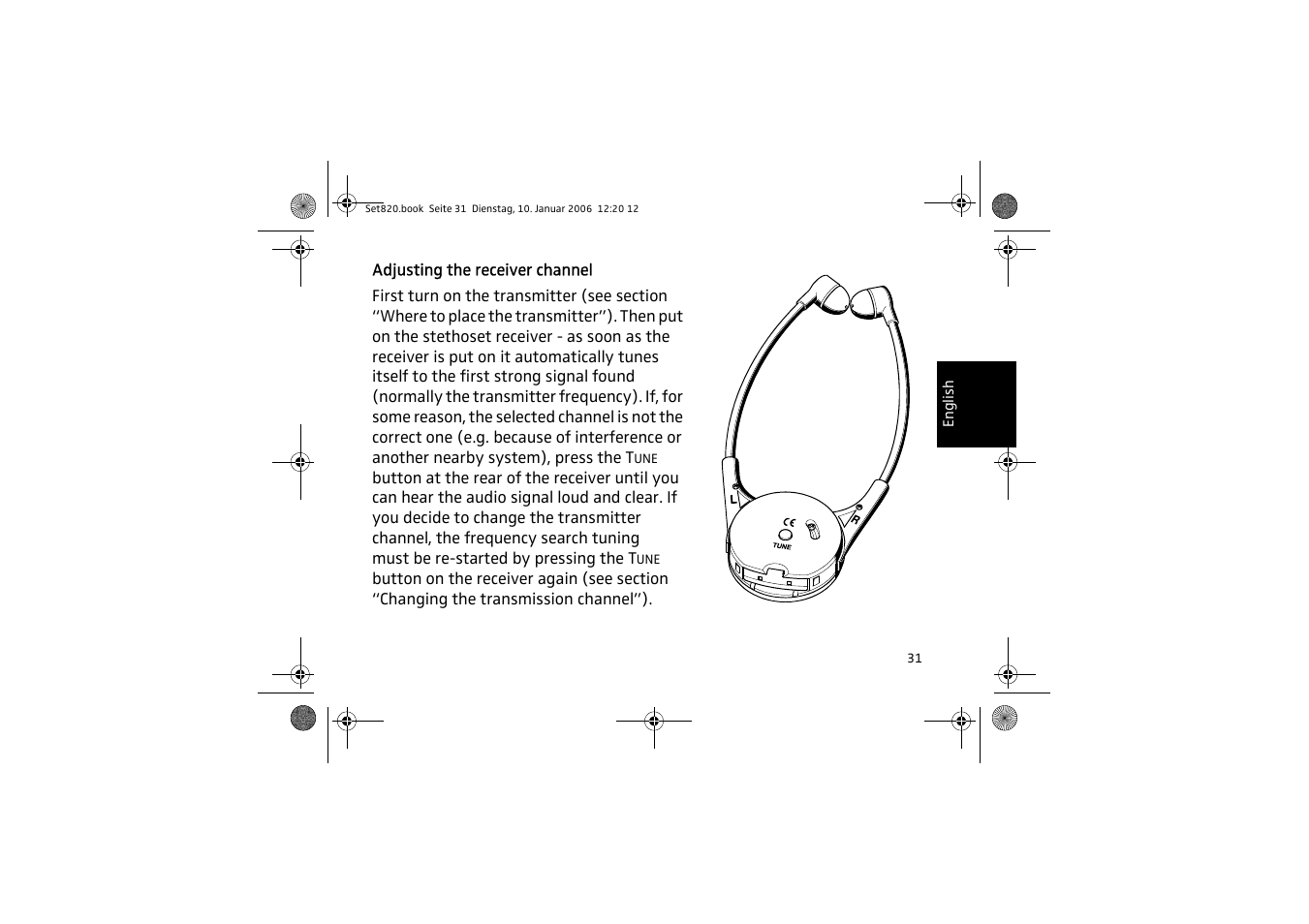 Sennheiser Set 820 User Manual | Page 31 / 148