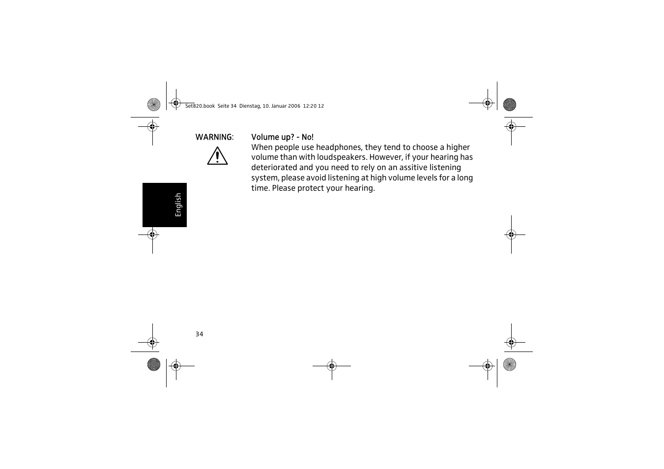 Sennheiser Set 820 User Manual | Page 34 / 148
